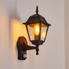 NAOFE Outdoor Wall Light black, 1-light source, Motion sensor