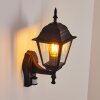 NAOFE Outdoor Wall Light black, 1-light source, Motion sensor
