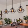 UARAU Pendant Light black, 3-light sources
