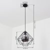 UARAU Pendant Light black, 1-light source