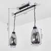 LAROBE Pendant Light black, 2-light sources