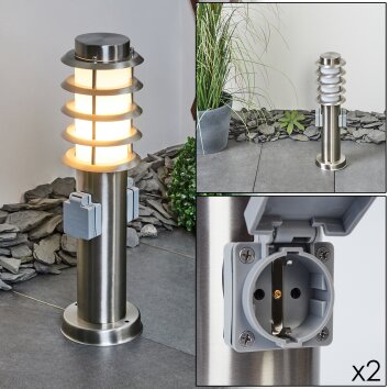 TUNES path light matt nickel, 1-light source