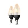 Philips Hue WHITE LED E14 4,5 Watt 2100 Kelvin 300 Lumen