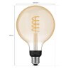 Philips Hue WHITE AMBIANCE LED E27 7 Watt 2200 - 4500 Kelvin 550 Lumen