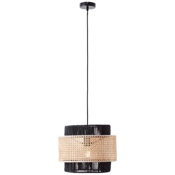 Brilliant ARLES Pendant Light black, 1-light source