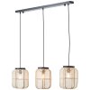 Brilliant TANNAH Pendant Light black, 3-light sources