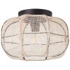 Brilliant TANNAH Ceiling Light black, 1-light source
