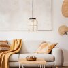 Brilliant TANNAH Pendant Light black, 1-light source