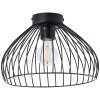 Brilliant BLACKY Ceiling Light black, 1-light source