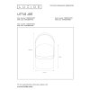 Lucide LITTLEJOE Table lamp LED green, white, 1-light source