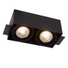 Lucide TRIMLESS recessed light black, 2-light sources