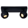 Lucide FAVORI Ceiling Light black, 2-light sources