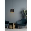 Lucide TOGO Pendant Light black, 1-light source
