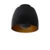 Lucide NOLAN Ceiling Light black, 1-light source