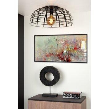Lucide ELODIE Ceiling Light black, 1-light source