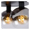 Lucide MARIUS Ceiling Light black, 3-light sources