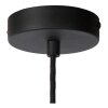 Lucide MIKAELA Pendant Light black, 1-light source