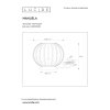 Lucide MANUELA Table lamp green, 1-light source