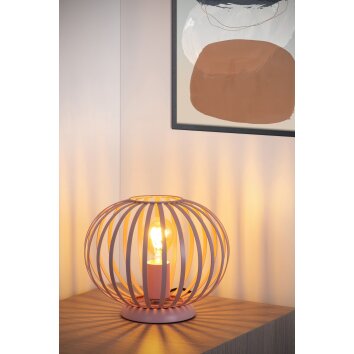Lucide MERLINA Table lamp pink, 1-light source
