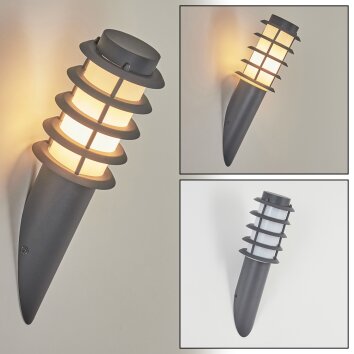 TUNES Outdoor Wall Light anthracite, 1-light source