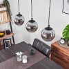 SERNF Pendant Light black, 3-light sources