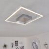 BUREN Ceiling Light LED matt nickel, 1-light source