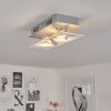 LIESTAL Ceiling Light LED matt nickel, 2-light sources