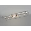 Trio-Leuchten GANADO Ceiling Light LED matt nickel, 2-light sources, Remote control, Colour changer