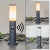 CASERTA path light anthracite, 1-light source, Motion sensor