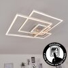 BUREN Ceiling Light LED matt nickel, 1-light source
