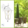 Brilliant CROWN Outdoor Wall Light white, 1-light source