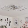 BUREN Ceiling Light LED matt nickel, 1-light source
