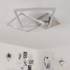 BUREN Ceiling Light LED matt nickel, 1-light source