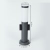 SESSA path light anthracite, 1-light source