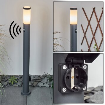 SESSA path light anthracite, 1-light source, Motion sensor