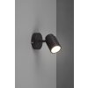 Trio-Leuchten ANGELO Wall Light black, 1-light source