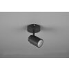 Trio-Leuchten ANGELO Wall Light black, 1-light source