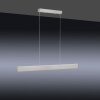 Leuchten-Direkt LOLASMART-NILA Pendant Light LED aluminium, 2-light sources, Remote control, Colour changer