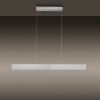 Leuchten-Direkt LOLASMART-NILA Pendant Light LED aluminium, 2-light sources, Remote control, Colour changer