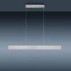 Leuchten-Direkt LOLASMART-NILA Pendant Light LED aluminium, 2-light sources, Remote control, Colour changer