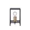 Leuchten-Direkt FABIO Table lamp brass, black, 1-light source