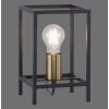 Leuchten-Direkt FABIO Table lamp brass, black, 1-light source