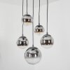 LEISSIGEN Pendant Light Oxidised Silver, 5-light sources