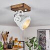 HERFORD Ceiling Light Dark wood, 1-light source