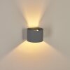 BADAJOZ Wall Light grey, 1-light source