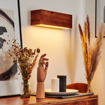 MARMORERA Wall Light LED Ecru, white, 1-light source