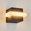 LISALARA Outdoor Wall Light LED anthracite, white, 1-light source