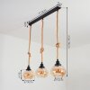SUNNYVALE Pendant Light Ecru, black, 3-light sources
