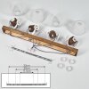 ORNY Ceiling Light brown, white, 4-light sources
