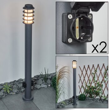 TUNES path light anthracite, 1-light source